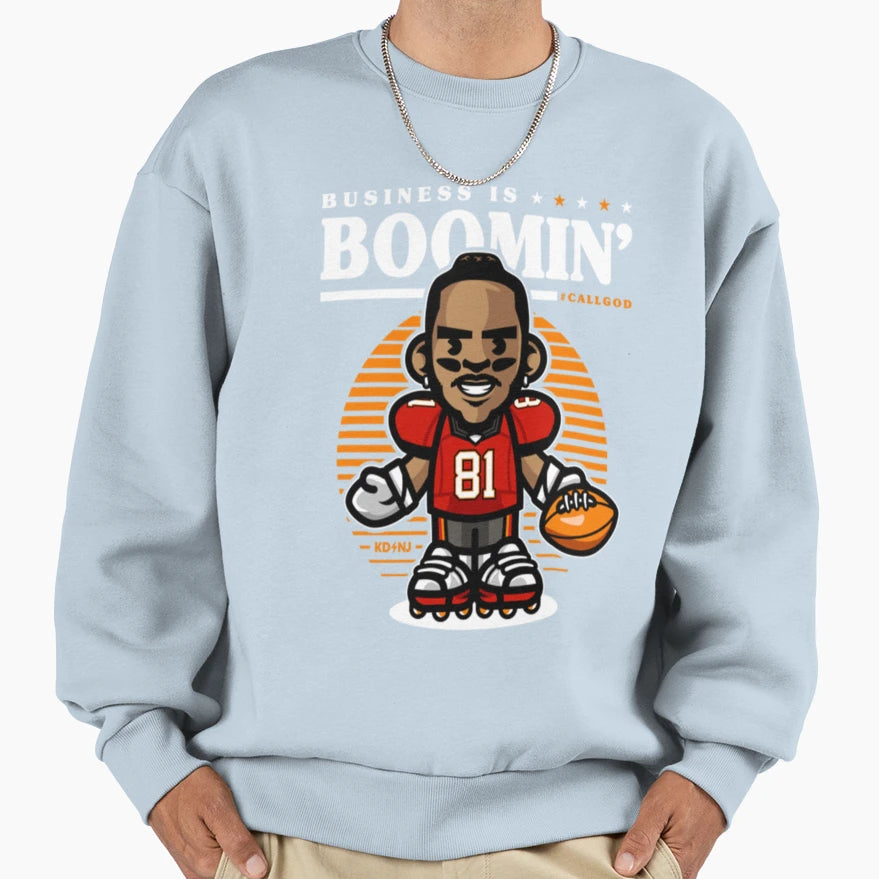 Boomin Sweatshirt - Graphic Print Men Women - T-Shirt, Sweatshirt, Hoodie