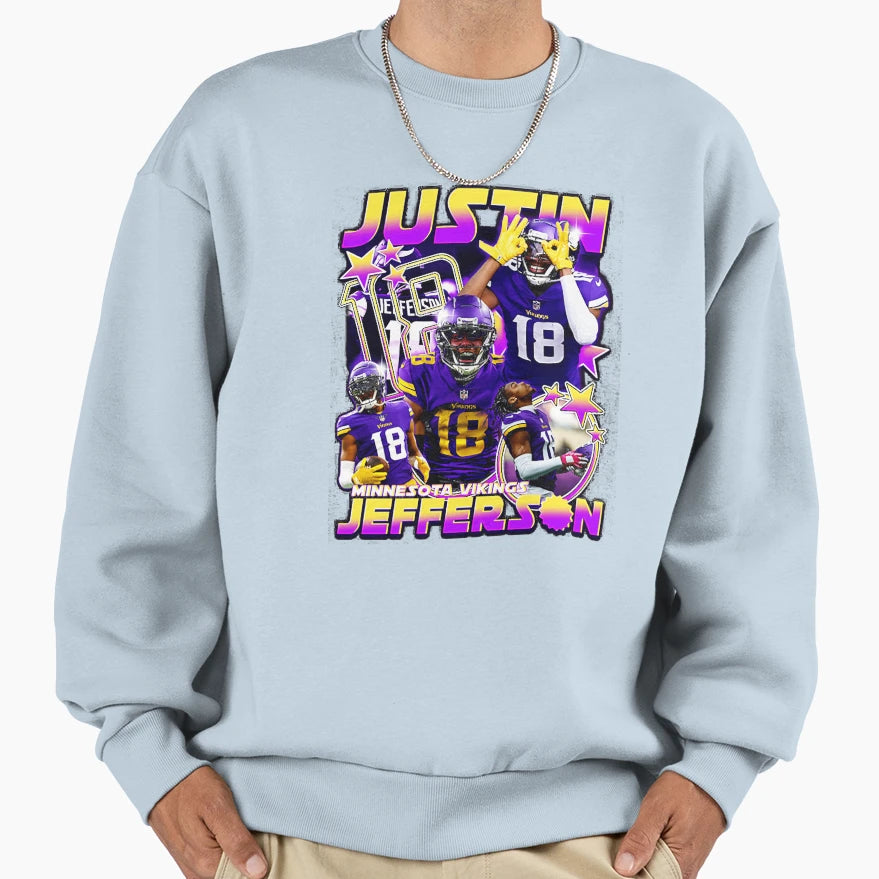 JJ Collage Sweatshirt - Trendy Graphic Men Women - T-Shirt, Sweatshirt, Hoodie
