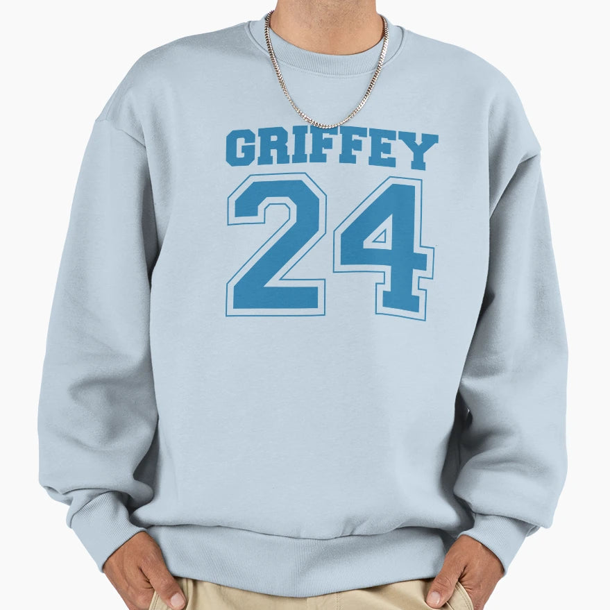 Baseball 24 Ken Griffey Player Sweatshirt - Aesthetic Graphic for Adults - T-Shirt, Sweatshirt, Hoodie
