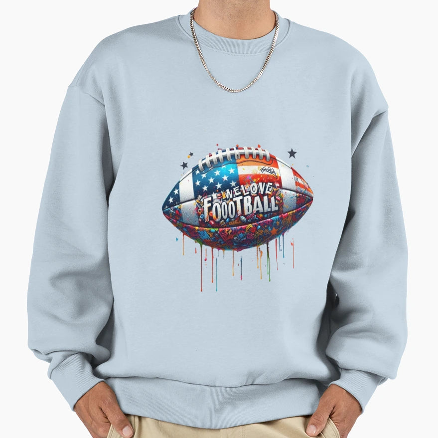 Last Touchdown National Football Sweatshirt - Unique Graphic Men Women - T-Shirt, Sweatshirt, Hoodie