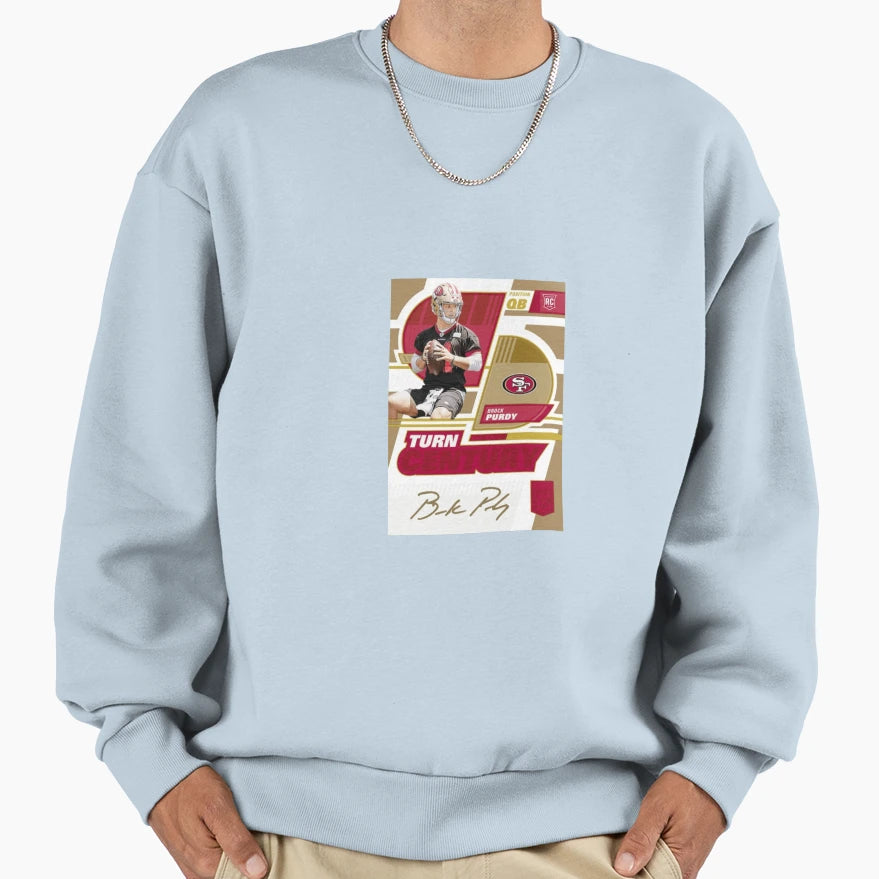 BP Rookie Card Auto Autograph Sweatshirt - Novelty Apparel for Adults - T-Shirt, Sweatshirt, Hoodie