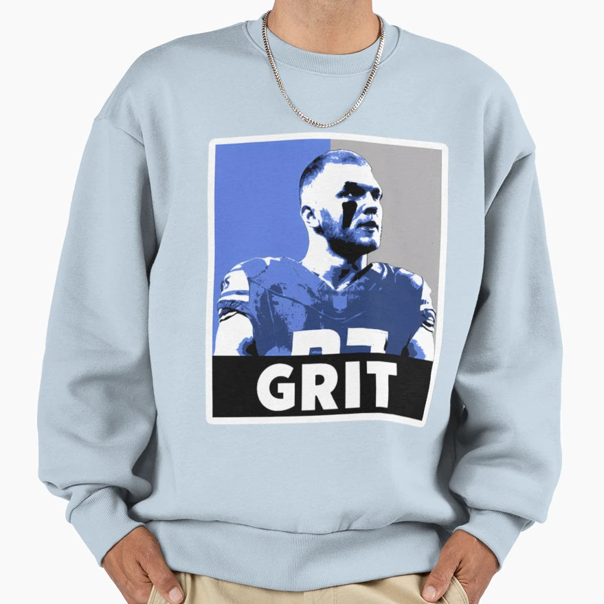 AH Detroits Grit Sweatshirt - Trendy Graphic Unisex - T-Shirt, Sweatshirt, Hoodie