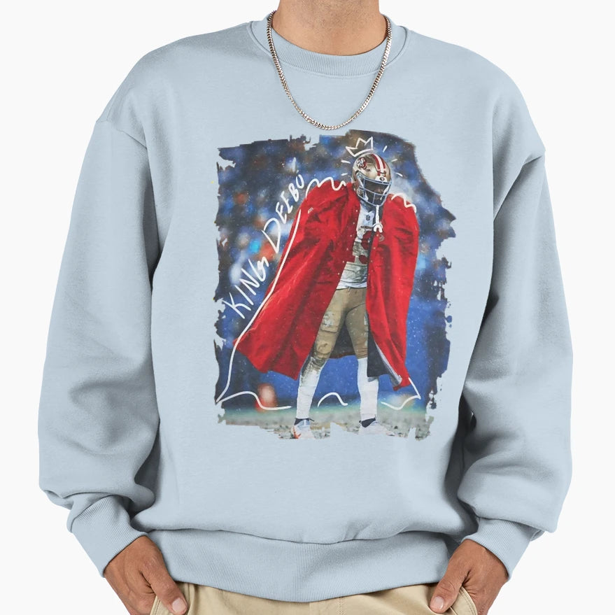 King Deebo Sweatshirt - Trendy Graphic for Adults - T-Shirt, Sweatshirt, Hoodie