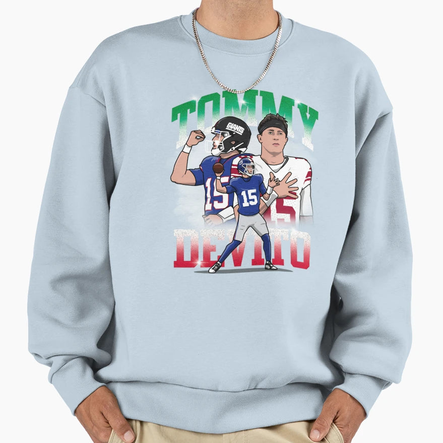 Bootleg Devito Sweatshirt - Graphic Print for Adults - T-Shirt, Sweatshirt, Hoodie