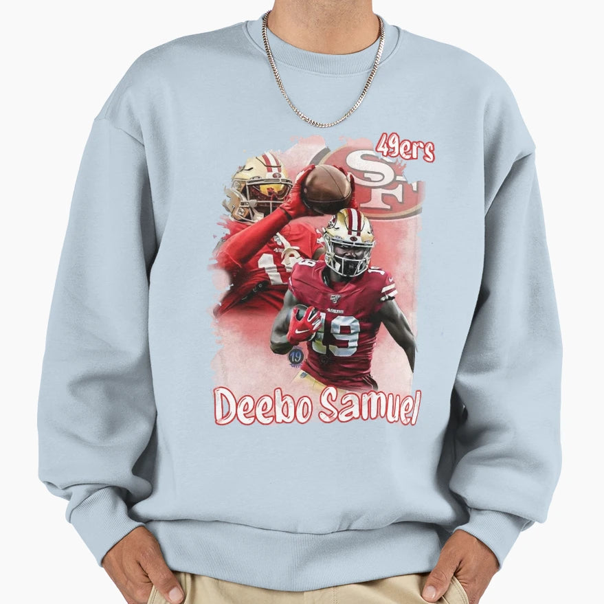 49Ers Deebo Sport Samuel Sweatshirt - Fun Novelty Design Unisex - T-Shirt, Sweatshirt, Hoodie