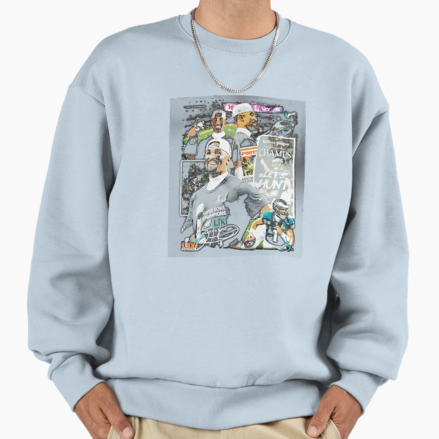 JH Champs Sweatshirt - Fun Novelty Design Unisex - T-Shirt, Sweatshirt, Hoodie