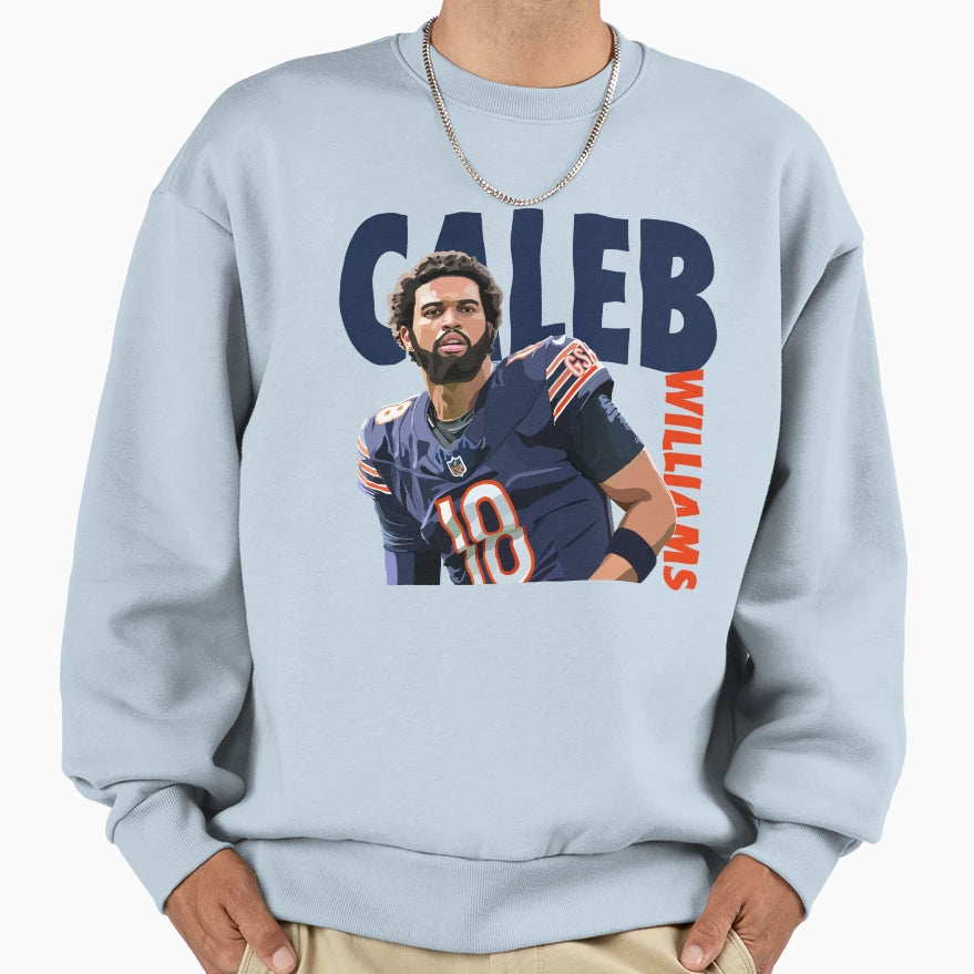 CW 18 Bears Chicago Sweatshirt - Minimalist Print for Adults - T-Shirt, Sweatshirt, Hoodie