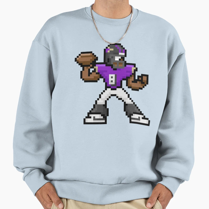 Megaman X Baltimore Sweatshirt - Aesthetic Graphic Unisex - T-Shirt, Sweatshirt, Hoodie