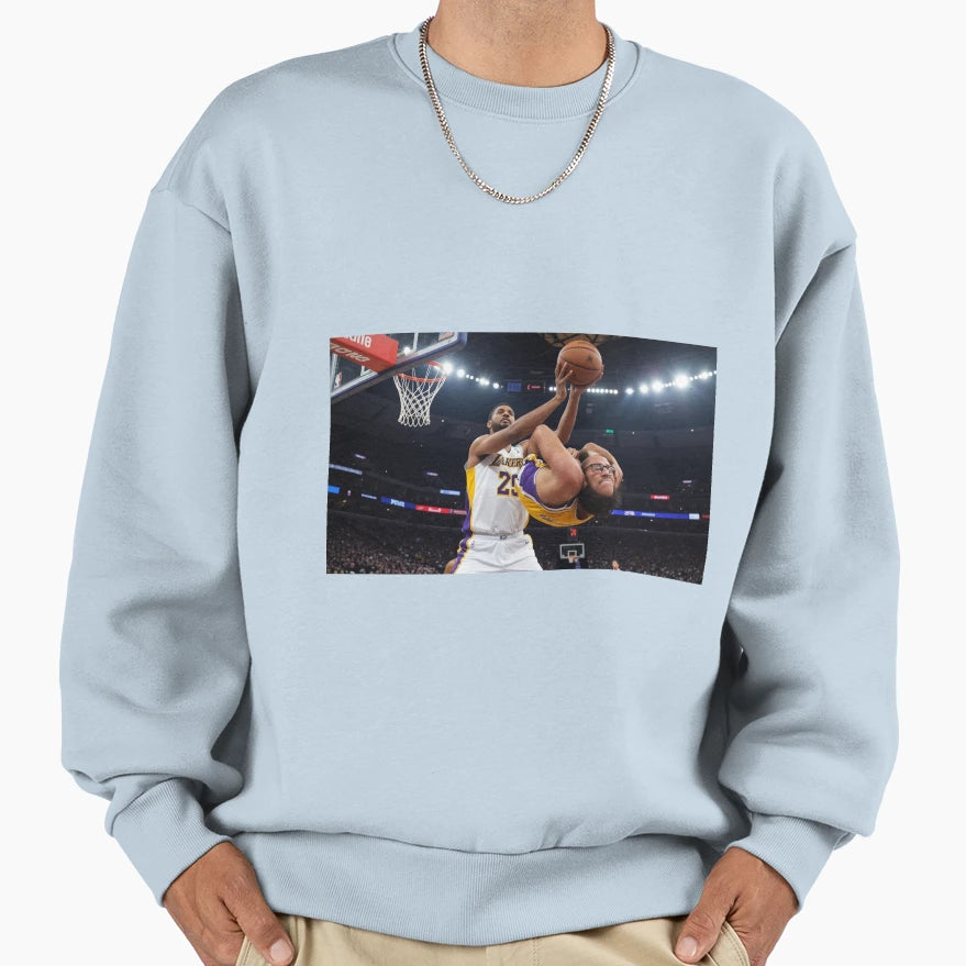 Basketball Dunk Showdown Crazy Sweatshirt - Trendy Graphic Men Women - T-Shirt, Sweatshirt, Hoodie