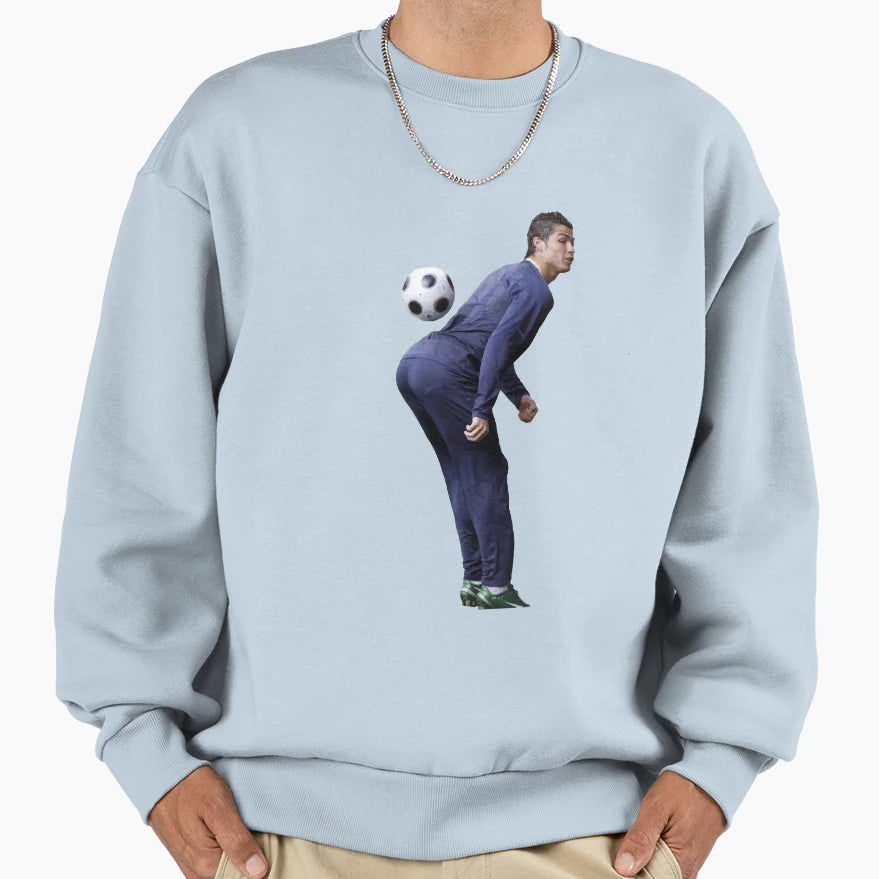Cristiano Ronaldo Funny Football Sweatshirt - Novelty Apparel Men Women - T-Shirt, Sweatshirt, Hoodie