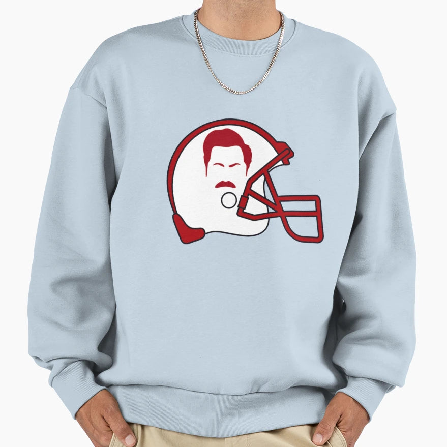 Team Helmet Sweatshirt - Trendy Graphic Unisex - T-Shirt, Sweatshirt, Hoodie