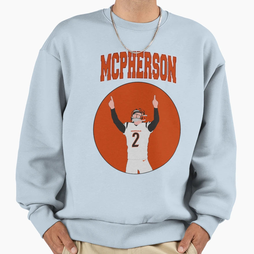 Mcpherson JB Who Dey JB Who Dey Sweatshirt - Unique Graphic Men Women - T-Shirt, Sweatshirt, Hoodie