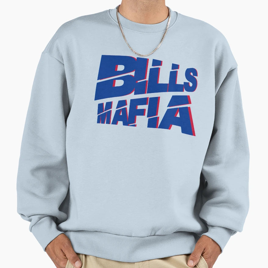 Buffalo Bills Sweatshirt - Fun Novelty Design Men Women - T-Shirt, Sweatshirt, Hoodie