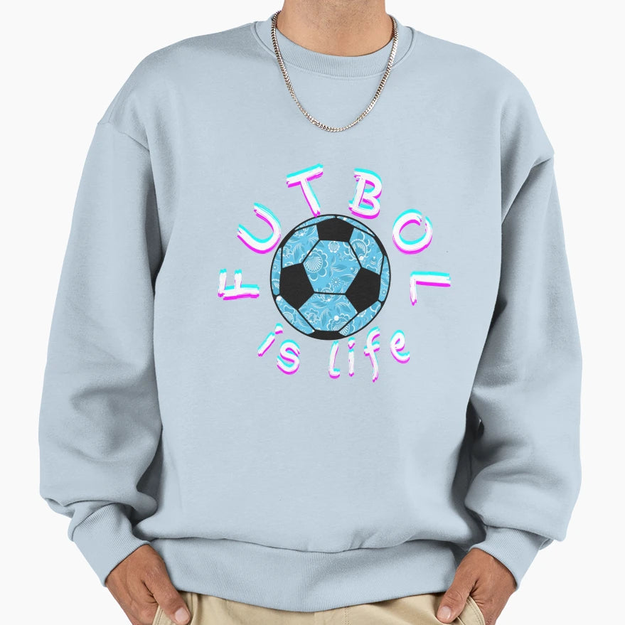 Roy Kent Inspired Futbol Is Life Sweatshirt - Custom Art Print for Adults - T-Shirt, Sweatshirt, Hoodie