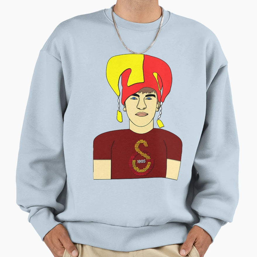 Galatasaray Supporter Sport Sweatshirt - Aesthetic Graphic Men Women - T-Shirt, Sweatshirt, Hoodie