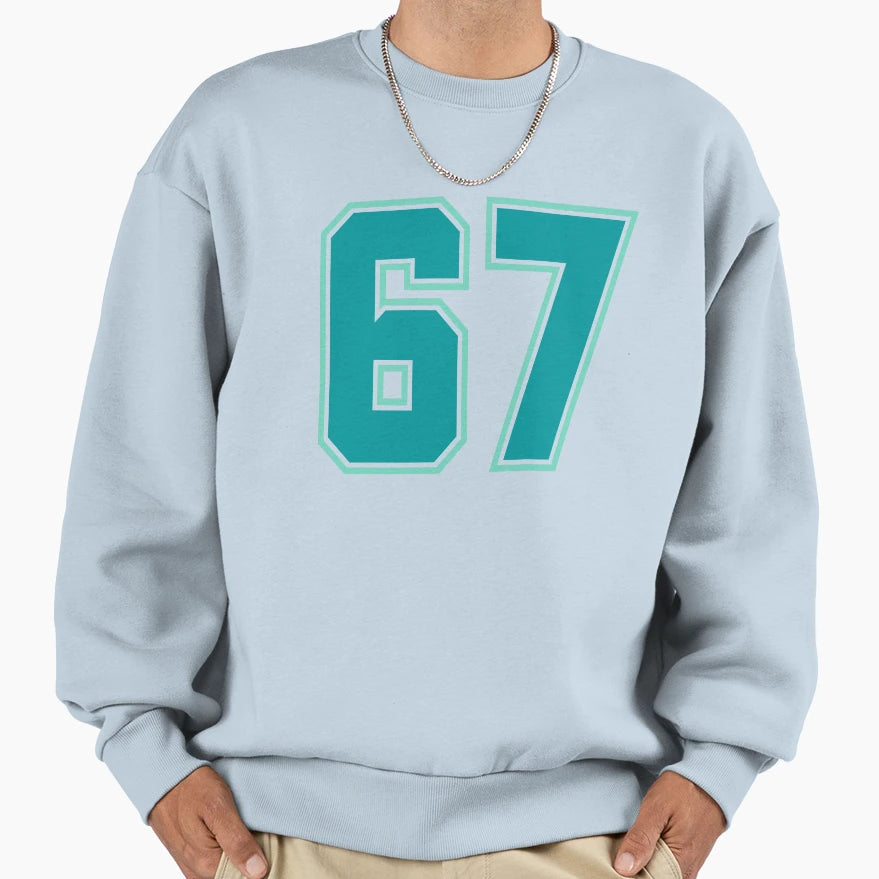 Six Seven Trendy Meme 6 7 Slang Sweatshirt - Trendy Graphic for Adults - T-Shirt, Sweatshirt, Hoodie