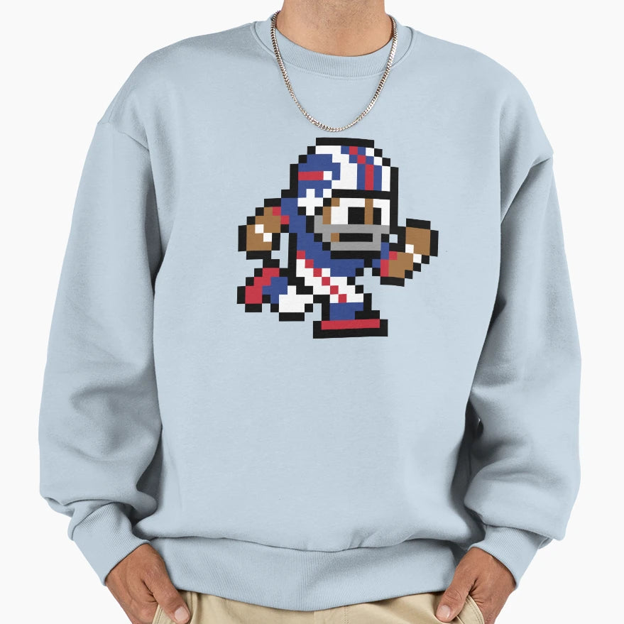 Buffalo Bills Tecmo Super Bowl Sweatshirt - Trendy Graphic for Adults - T-Shirt, Sweatshirt, Hoodie