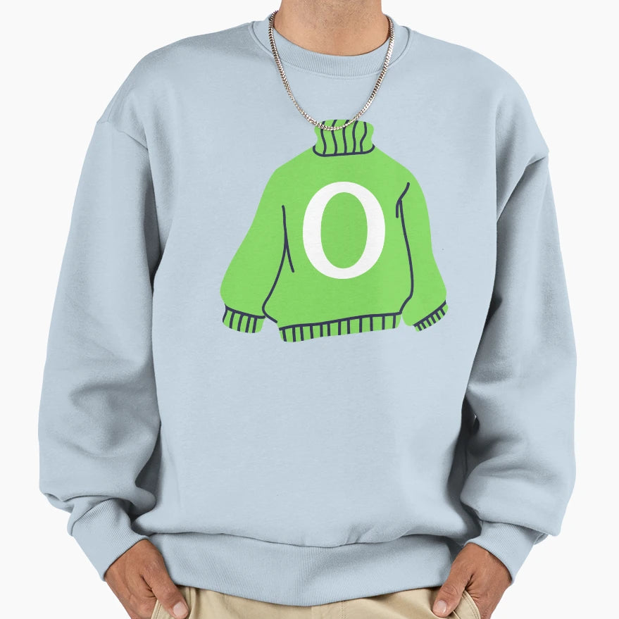 Letter Sweatshirt - Aesthetic Graphic for Adults - T-Shirt, Sweatshirt, Hoodie