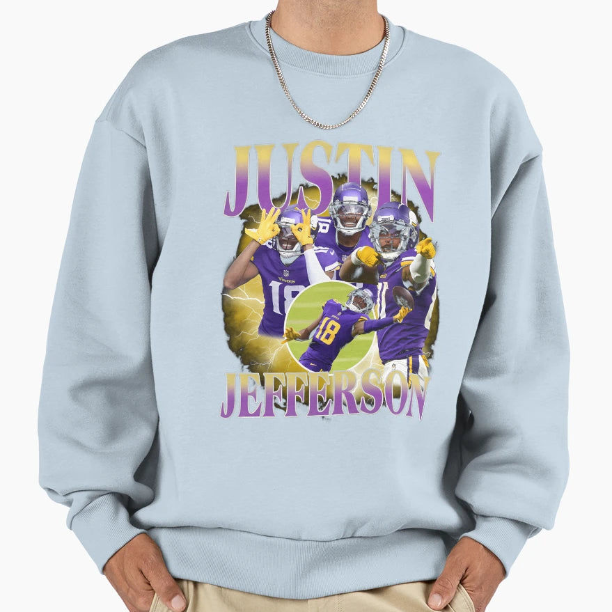 JJ Sweatshirt - Minimalist Print for Adults - T-Shirt, Sweatshirt, Hoodie