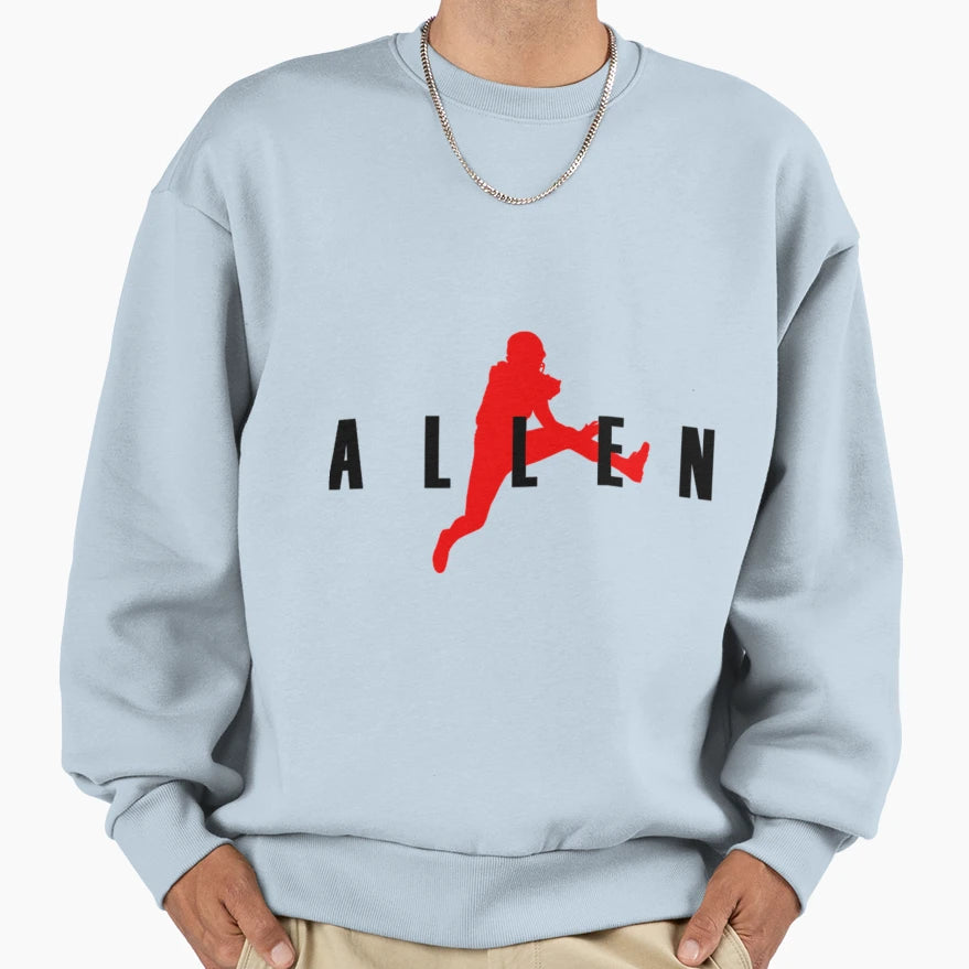 Air Allen Red Black Sweatshirt - Novelty Apparel Men Women - T-Shirt, Sweatshirt, Hoodie