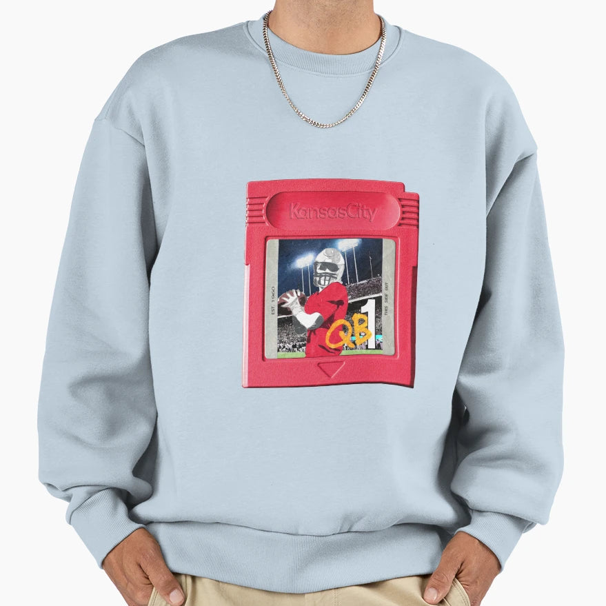 Football Kansas City Sweatshirt - Minimalist Print Unisex - T-Shirt, Sweatshirt, Hoodie