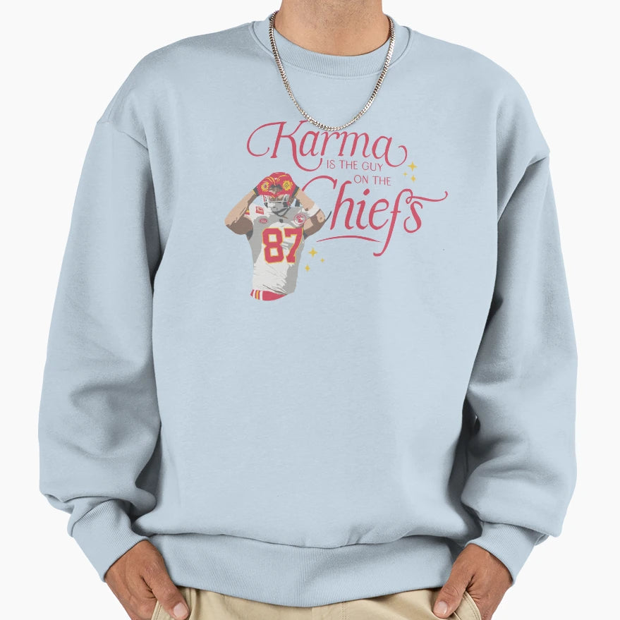 Karma Sweatshirt - Custom Art Print Men Women - T-Shirt, Sweatshirt, Hoodie