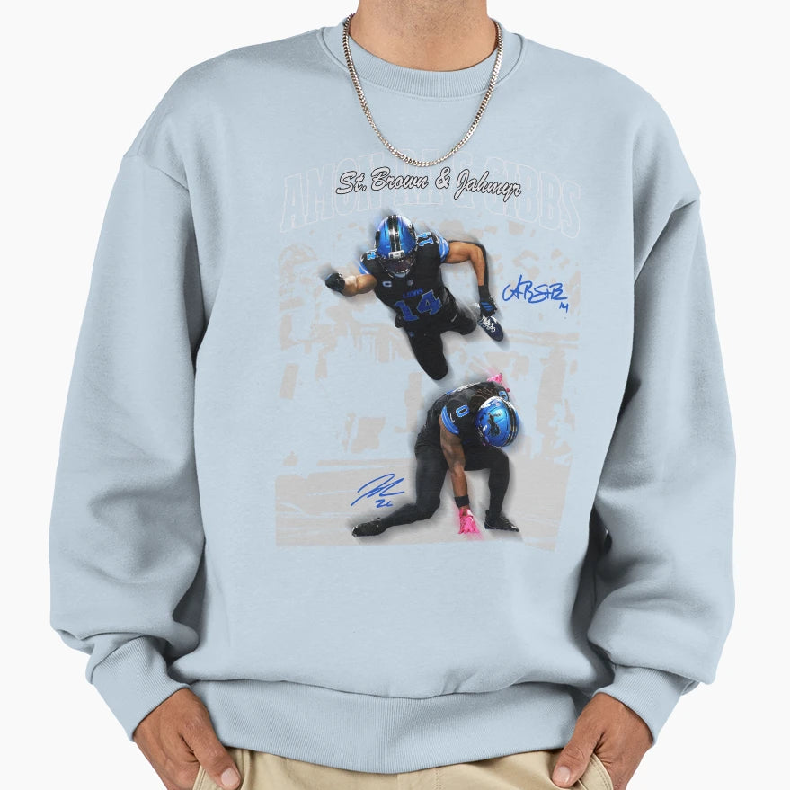 Amon Ra St Brown JG Sweatshirt - Novelty Apparel Men Women - T-Shirt, Sweatshirt, Hoodie