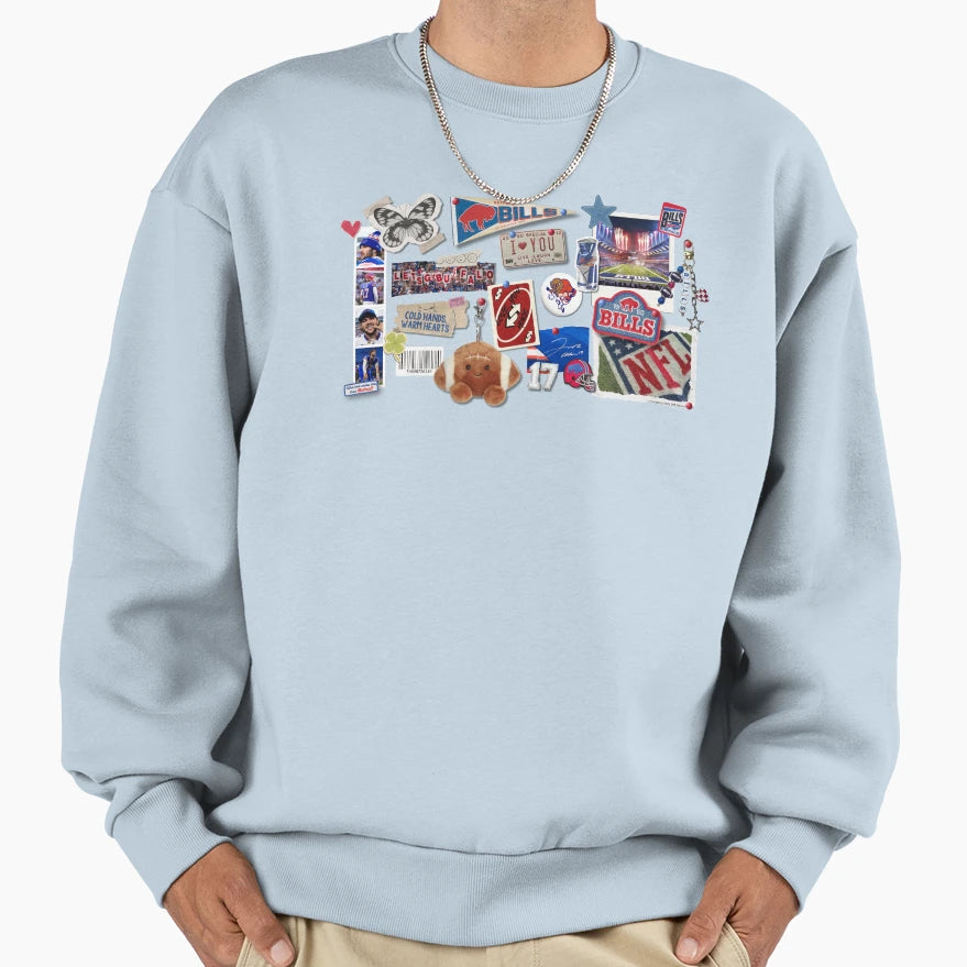 JA Collage Sweatshirt - Casual Everyday Wear for Adults - T-Shirt, Sweatshirt, Hoodie