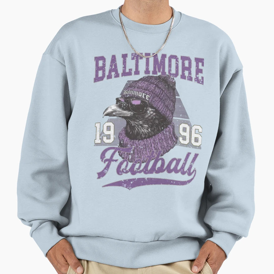 Art Baltimore Ravens Sweatshirt - Streetwear Style Unisex - T-Shirt, Sweatshirt, Hoodie