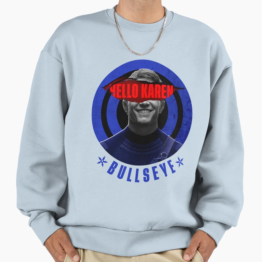 Bullseye Daredevil Born Again Sweatshirt - Novelty Apparel Unisex - T-Shirt, Sweatshirt, Hoodie