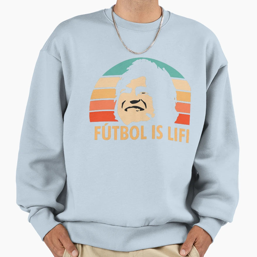 Football Is Life Sweatshirt - Novelty Apparel for Adults - T-Shirt, Sweatshirt, Hoodie