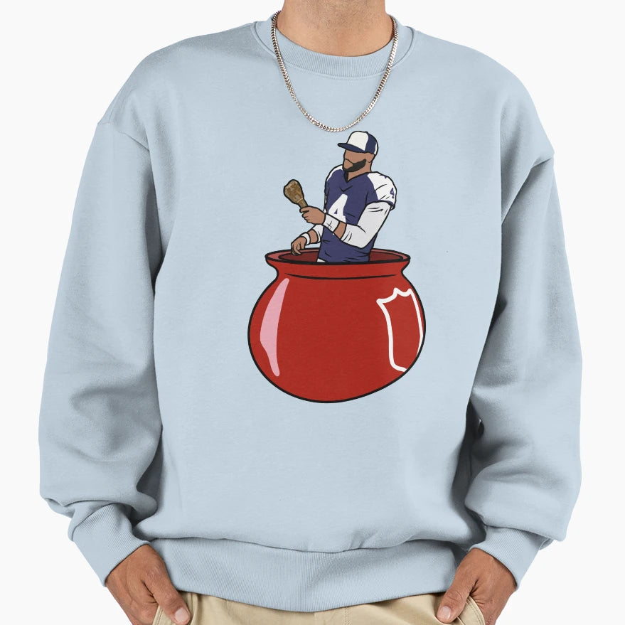 DP Turkey Leg Celebration Sweatshirt - Fun Novelty Design Unisex - T-Shirt, Sweatshirt, Hoodie