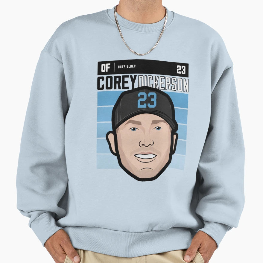 Corey Dickerson Fade Sweatshirt - Streetwear Style Men Women - T-Shirt, Sweatshirt, Hoodie