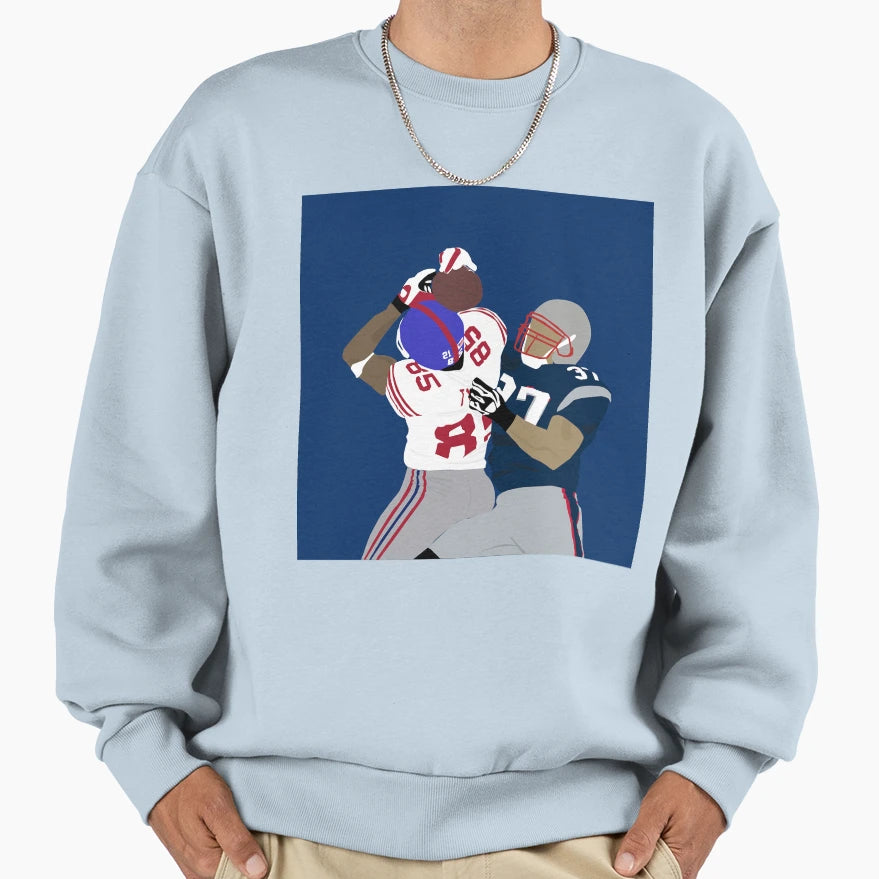 Helmet Catch Sweatshirt - Custom Art Print Unisex - T-Shirt, Sweatshirt, Hoodie