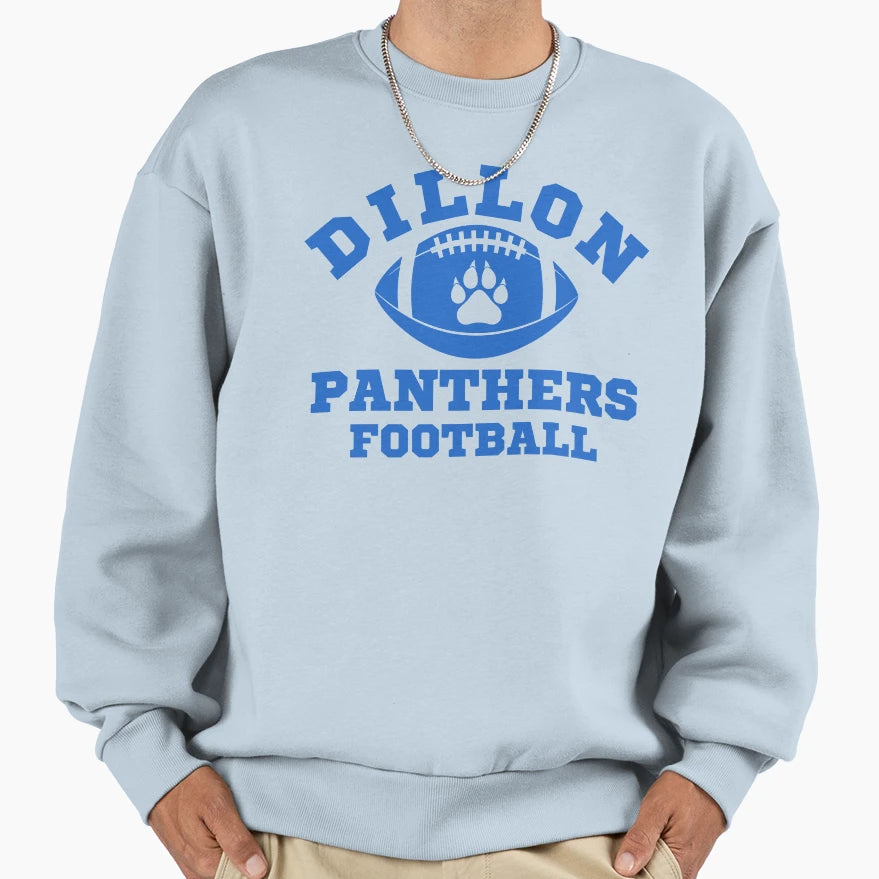 Dillon Panthers Football Sweatshirt - Casual Everyday Wear for Adults - T-Shirt, Sweatshirt, Hoodie