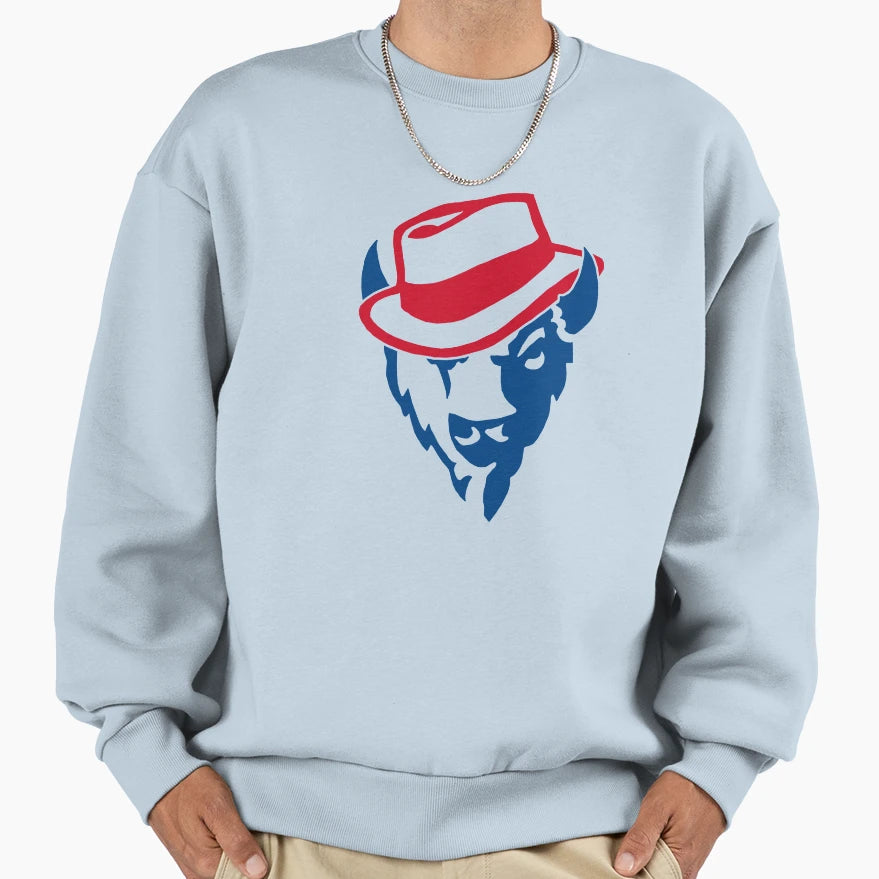 Buffalo Buffalo Buffalo Buffalo Sweatshirt - Fun Novelty Design for Adults - T-Shirt, Sweatshirt, Hoodie