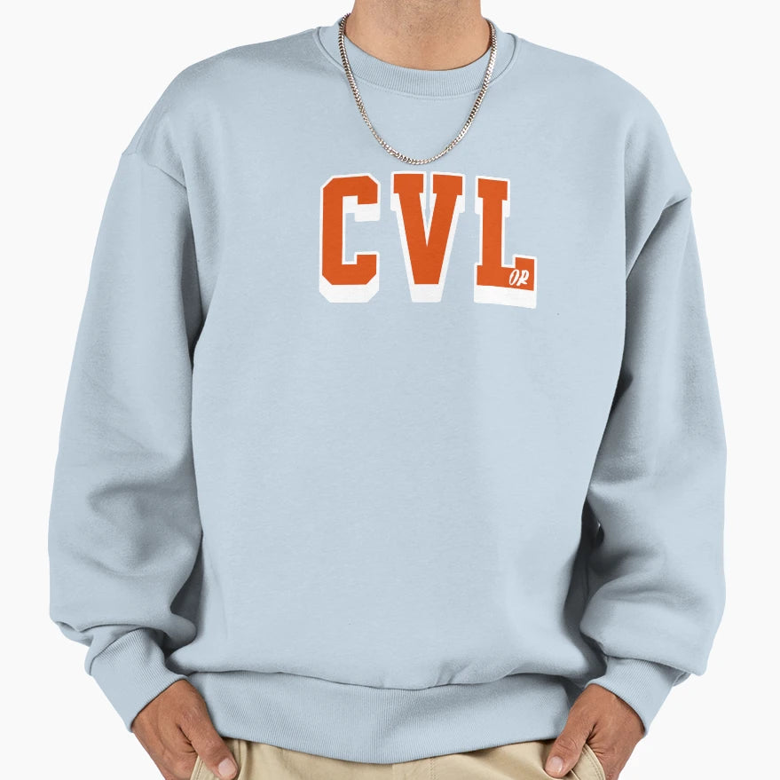 Corvallis Oregon College Font Gear Sweatshirt - Custom Art Print Unisex - T-Shirt, Sweatshirt, Hoodie