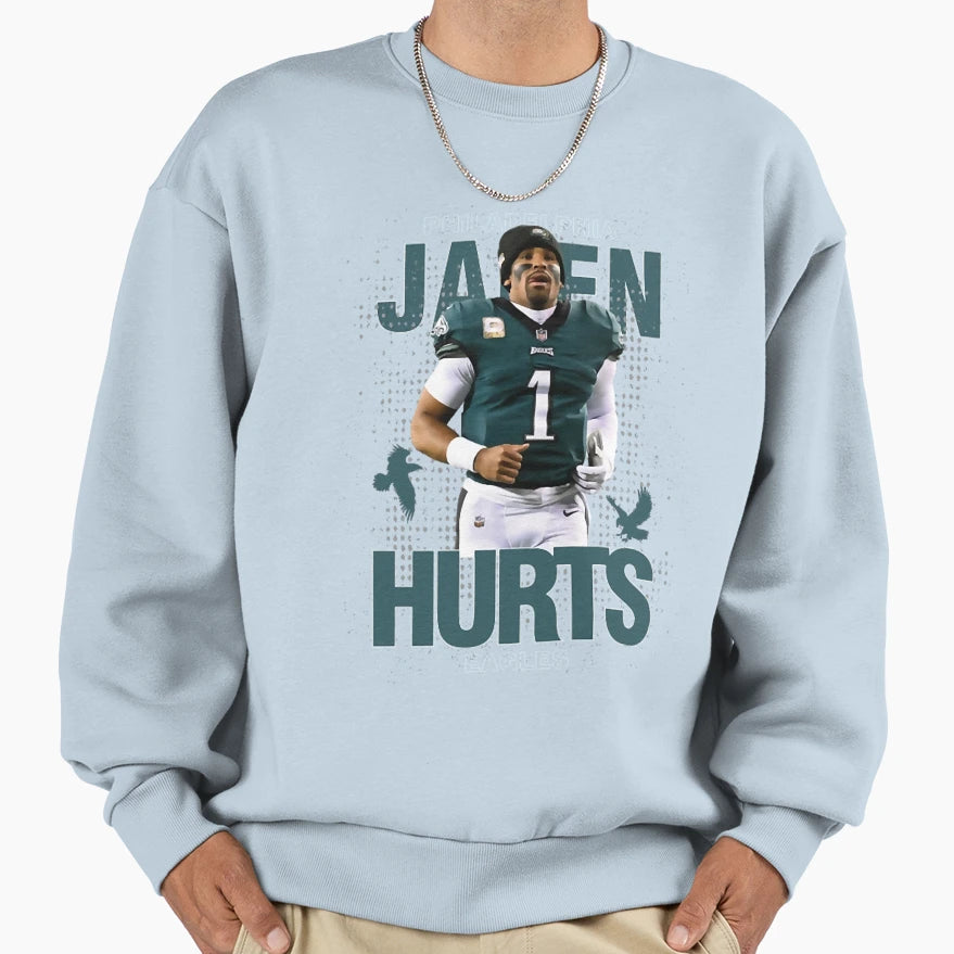 American Football Quarterback 1 Sweatshirt - Streetwear Style Unisex - T-Shirt, Sweatshirt, Hoodie
