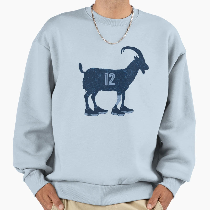 Ja Morant Goat Sweatshirt - Novelty Apparel for Adults - T-Shirt, Sweatshirt, Hoodie