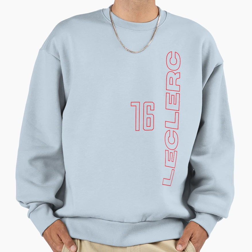Charles Leclerc Speed And Sweatshirt - Streetwear Style for Adults - T-Shirt, Sweatshirt, Hoodie