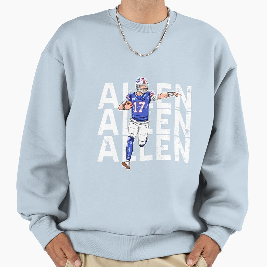 Joshs Allens Lovers Cartoon Sweatshirt - Custom Art Print Unisex - T-Shirt, Sweatshirt, Hoodie