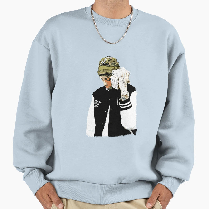 Central Cee Money Brick Wild West Sweatshirt - Streetwear Style Men Women - T-Shirt, Sweatshirt, Hoodie