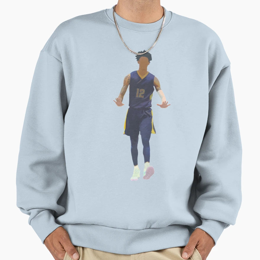 J M Orant Basketball Player Sweatshirt - Casual Everyday Wear Men Women - T-Shirt, Sweatshirt, Hoodie