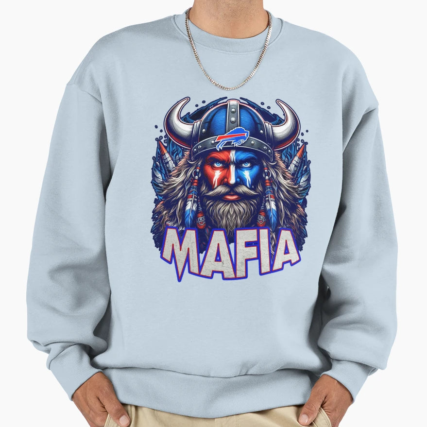 Bills Mafia Unstoppable Fan Force Sweatshirt - Novelty Apparel for Adults - T-Shirt, Sweatshirt, Hoodie