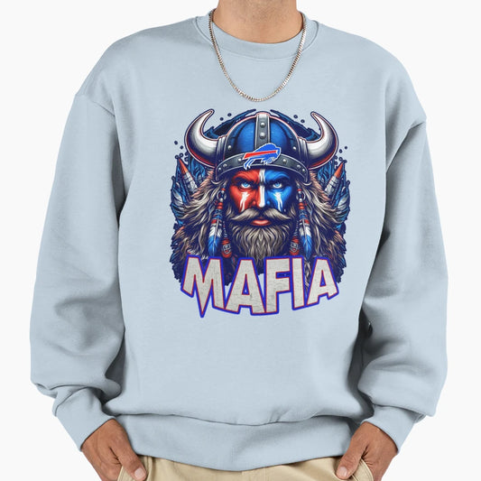 Bills Mafia Unstoppable Fan Force Sweatshirt - Novelty Apparel for Adults - T-Shirt, Sweatshirt, Hoodie