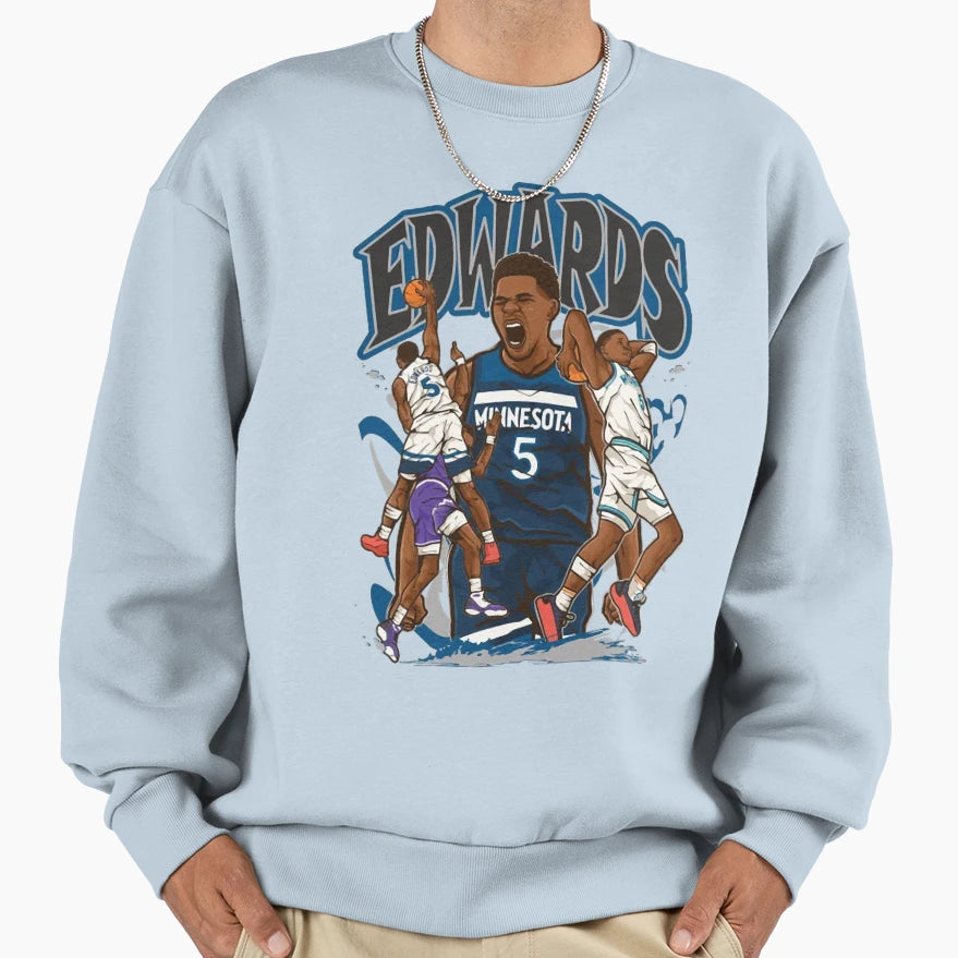 Art Minnesota Timberwolves Sweatshirt - Unique Graphic Unisex - T-Shirt, Sweatshirt, Hoodie