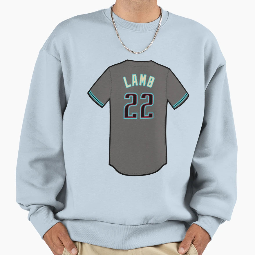 Jake Lamb Jersey Sweatshirt - Custom Art Print for Adults - T-Shirt, Sweatshirt, Hoodie
