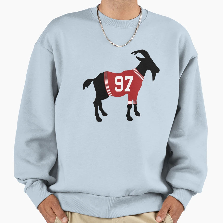 NB Goat Sweatshirt - Minimalist Print for Adults - T-Shirt, Sweatshirt, Hoodie