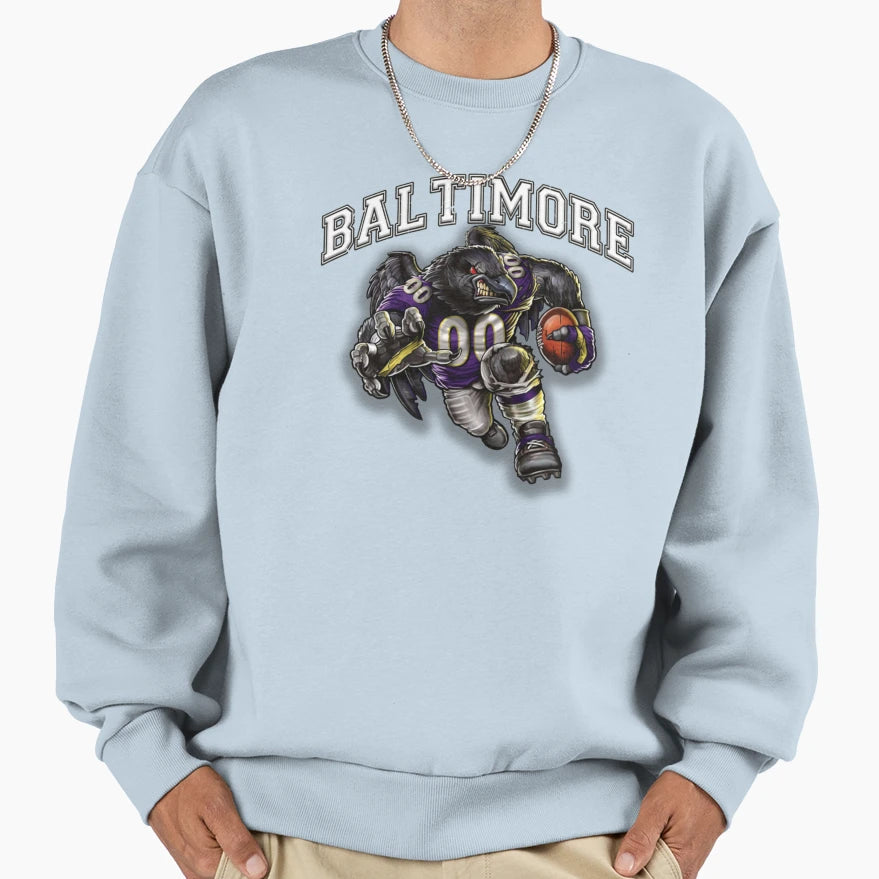 Baltimore Football Detroit Lions Sweatshirt - Aesthetic Graphic for Adults - T-Shirt, Sweatshirt, Hoodie