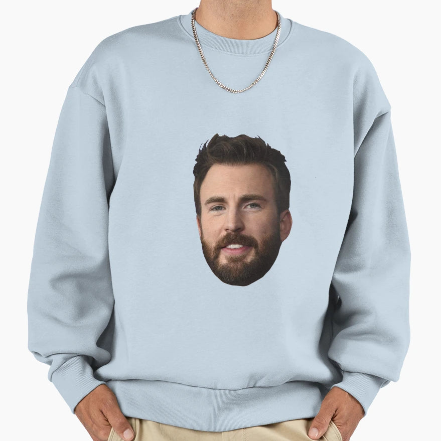 Chris Evans Sweatshirt - Custom Art Print Men Women - T-Shirt, Sweatshirt, Hoodie